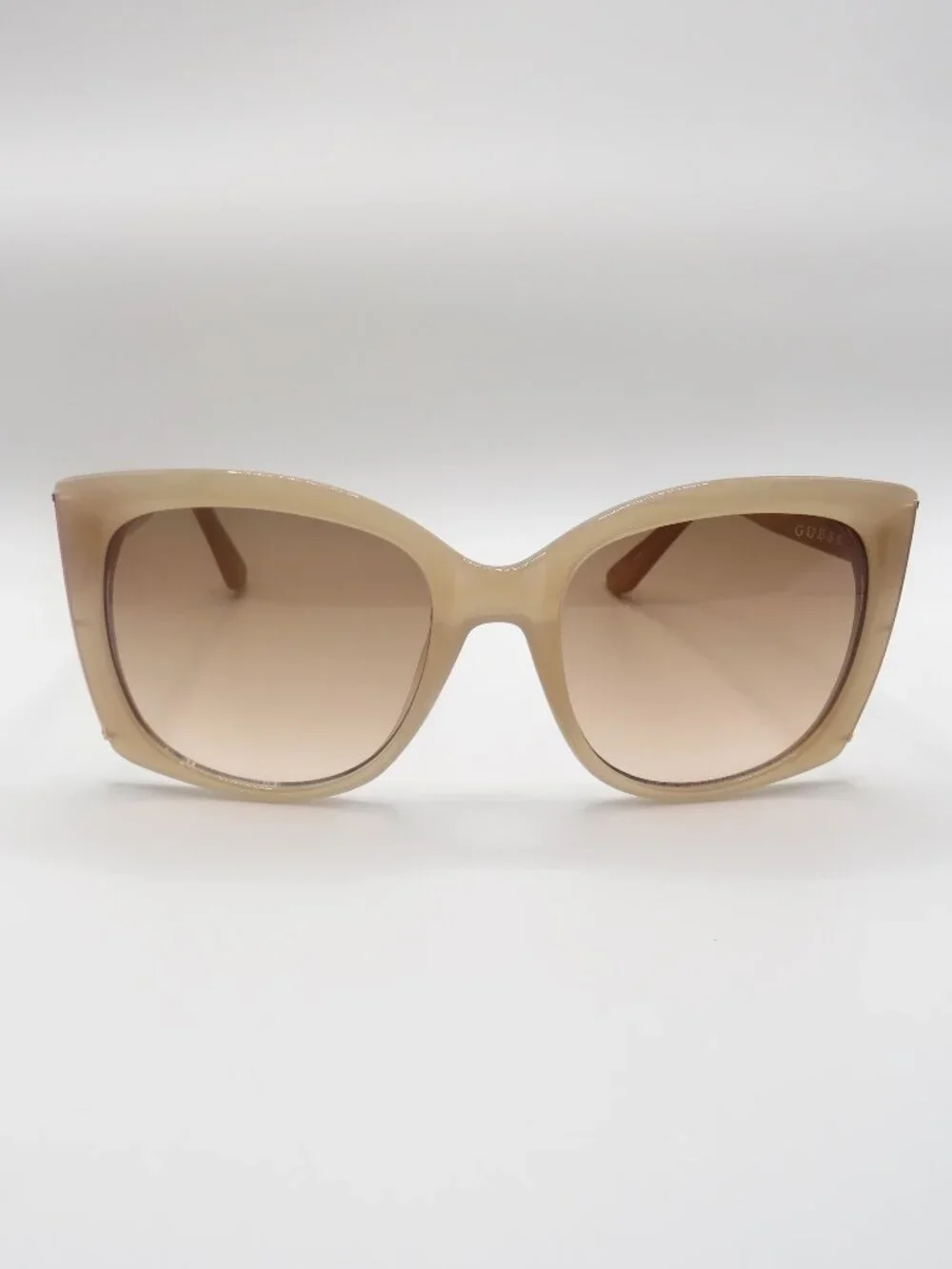 Guess New GF6169/S 57F Shiny Beige/Brown Gradient Sunglasses.